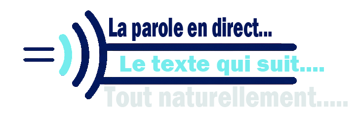 COSPEECH - La parole en direct, le texte qui suit
